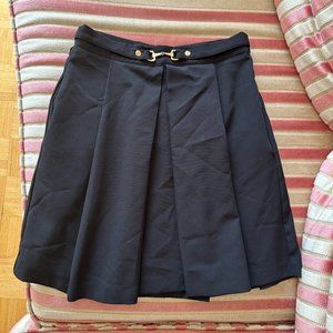 Stradivarius Little Black  Pleated Skirt